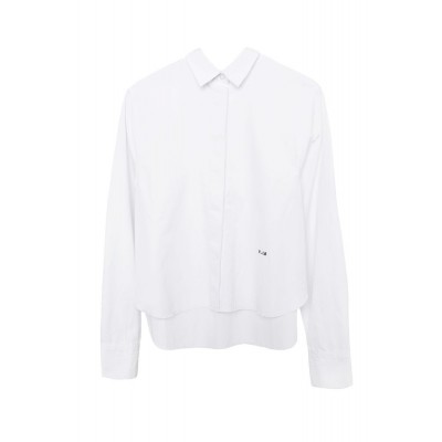 ragdoll-la-cropped-bomulds-skjorte-hvid-overdel-s719